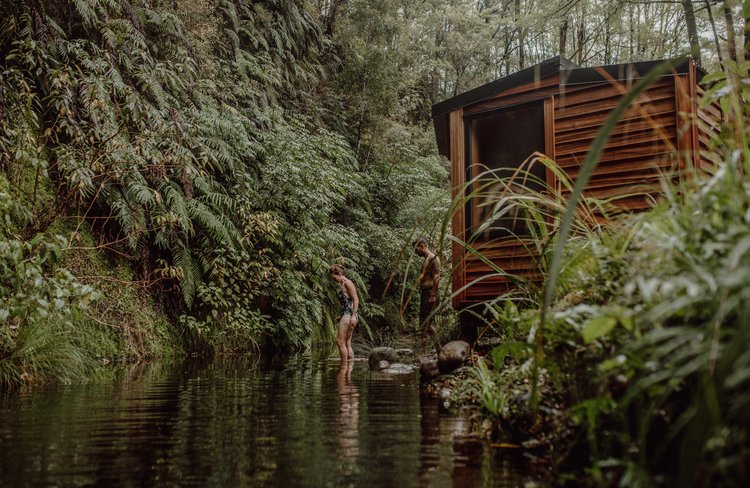 Te Aka Sauna and Natural Pool.