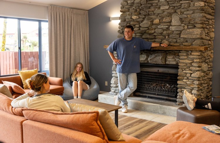 Relax and unwind in our inviting living space, designed for comfort and connection. It's the perfect spot to recharge after a day of exploring.