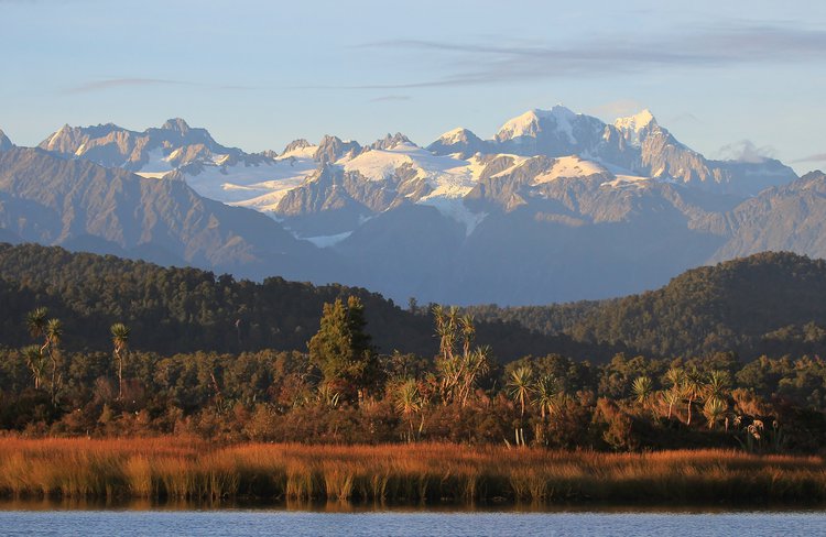Okarito lagoon - one of New Zealand's most biodiverse areas - majestic.